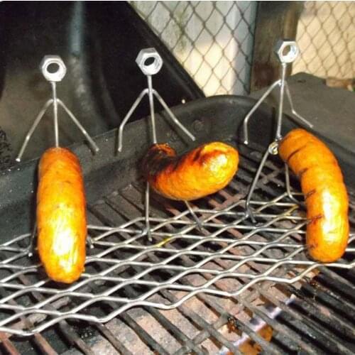 Stainless Steel Hot Dog Marshmallow Roasters Novelty Women Men Shaped Roasting Tool for Campfire Grill skewer for barbecue