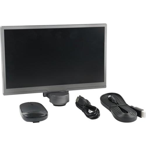 HD 1080P 11.6" LCD Tablet Monitor HDMI Industrial Digital Measurement Video Microscope Camera For Trinocular Stereo Microscope