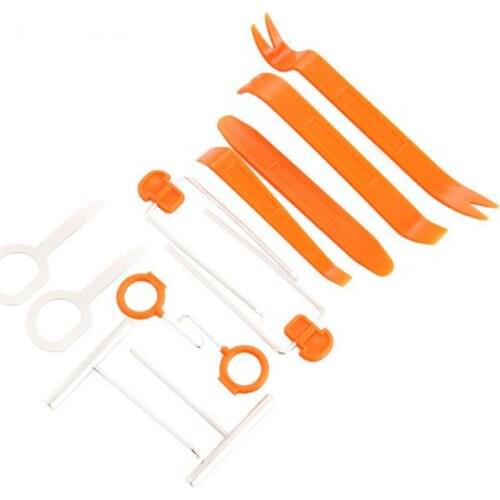 12pcs Car Door Clip Panel Radio Removal Tool For Suzuki SX4 SWIFT Alto Liane Grand Vitara Jimny S-Cross