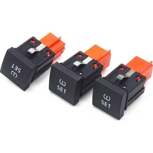 3 Pcs Car TPMS Tire Pressure Monitoring Warning Set Control Switch Button for Passat Golf Jetta Polo Touran 56D927121 1K0927121B