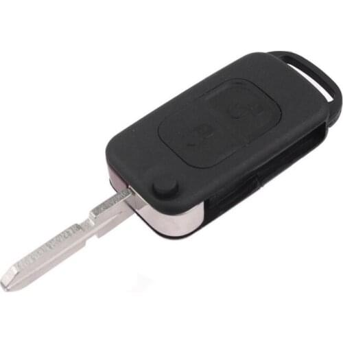 5PCS/lot For Mercdes Benz S320 ML320 350 W140 Replacement Flip Folding Remote Key Shell Case 2 Button Fob Key Cover