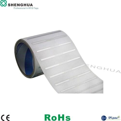 50pcs/lot RFID UHF Electronics Book Tag Adhesive Label Sticker For Library Book Management System