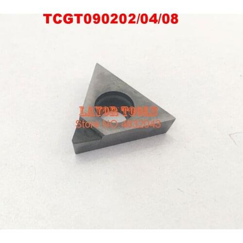 Free shipping 2PCS TCGT090202/TCGT090204/TCGT090208 CBN Inserts , CNC CBN Diamond insert For Lathe Tools Inserts For STGCR/STFCR