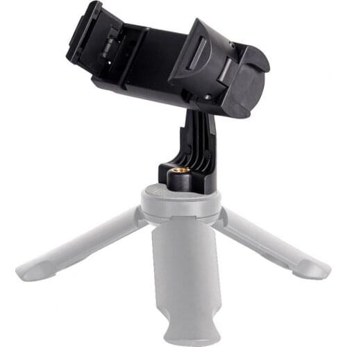 Phone Holder 360 Degree Rotatable Adjustable Hot Boot Mouth Desk Phone Clip Tripod for Watching TV