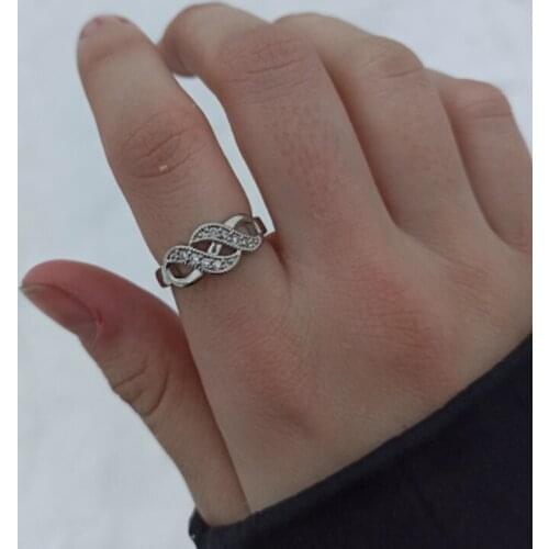 DWR226 Cubic Zirconia Silver Color Finger Ring For Women Fashion Brand Jewelry Austrian Crystal anel aneis joias