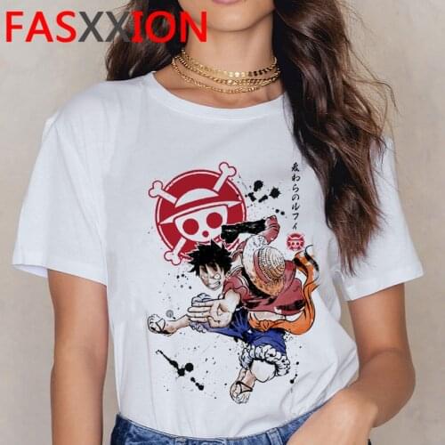 One Piece Nakama top tees male couple clothes couple streetwear ulzzang graphic tees t shirt streetwear