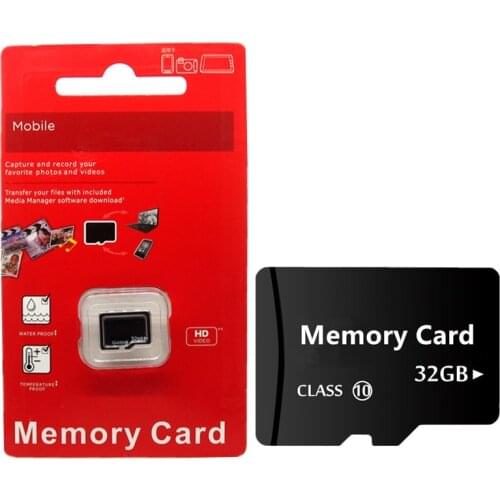 Memory card red Blister micro sd card 32 GB class 10 TF card mini flash memory 4GB/8GB/16 GB/32 GB