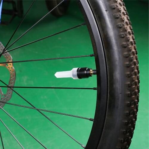 Wheel Up Wheel Tire Valve Cap 2Pcs 3 Colors Bike Bicycle Car Spoke Neon Flash LED Wheel Warning Lights Lamp Cycling Accessorie