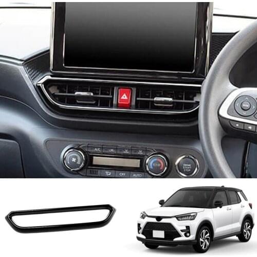 Car Dashboard Air Conditioning Trim Frame Air Conditioning Cover for Toyota Raize A200A A210A 2020-2021