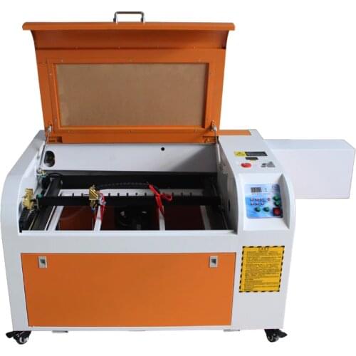 60W CO2 Laser engraving cutting machine 6040 laser tube laser engraver working area 60*40cm