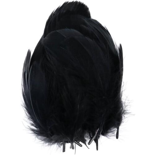 50pcs Natural Goose Feathers Decoration Wedding Jewelry Making Plumes Party Accessories 8-12Cm Long Goose Feather For Crafts