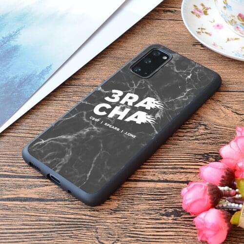 For Samsung Galaxy 3Racha Start Line Marble Print Soft Matt Phone Case