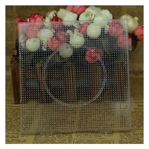 Free shipping big square template for 2.6mm hama beads diy toy DIY educational child toys PUPUKOU