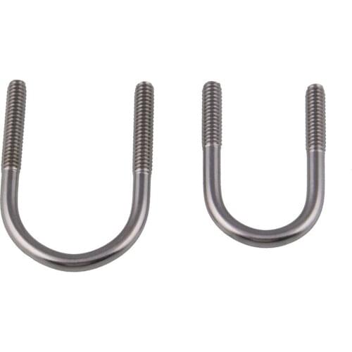 Scooter Motorcycle Handlebar Rail Mount U Bolt Rails 0.5"-1.25" Anti-shock