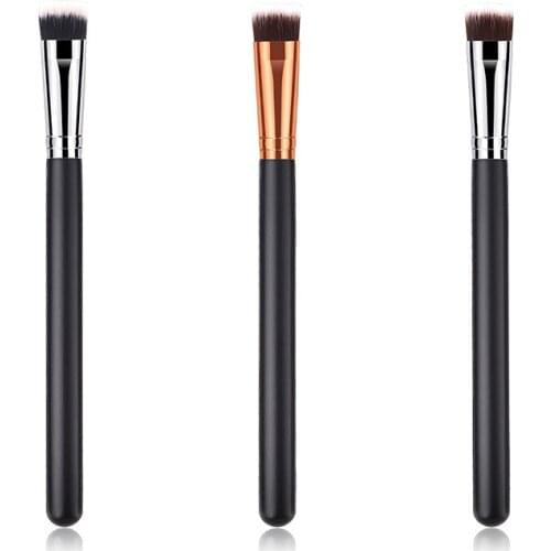 SAIANTTH Mermaid fan makeup brushes Gradient fishtail handle face make up brush foundation blusher loose powder Highlighter tool