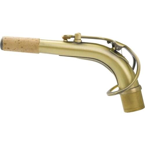 Sax Bend Neck For Eb Alto Saxophone Replacement Parts Antique Green 24.5mm, 7.09x3.11x0.96in