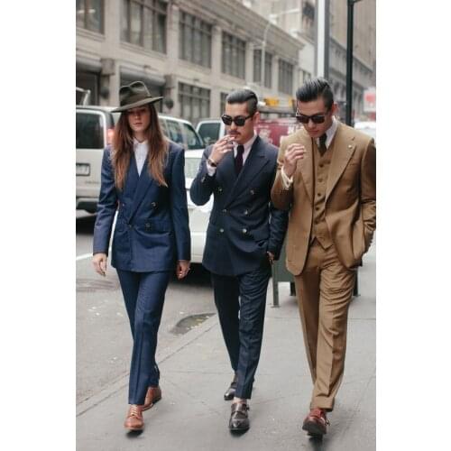 Groom Tuxedos Groomsman Suits Mans Suits For Wedding Dinner Suits Business Suits Best Men Wear Three Pieces(Jacket+Pants+Vest)