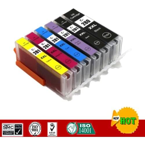 Compatible Ink cartridge for Canon PGI280 CLI281 PGI-280 CLI-281 suit for Canon PIXMA TS8120 TS9120 etc