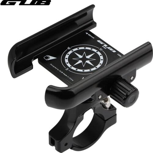 GUB Aluminum Alloy Bicycle Phone Holder Adjustable Stable Motorcycle Phone Bracket 360 Degree Rotation MTB Bike Phone Mount