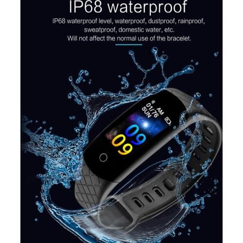 Smart Watch Waterproof Bluetooth Multi-functional Sports Pedometer Health Monitor Smart Bracelet Sports Health Bracelet