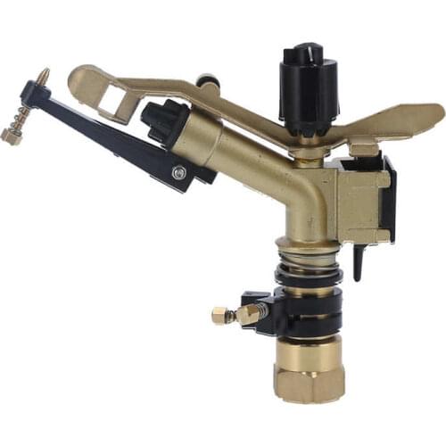 Rotating Sprinkler DN25 Rocker Arm Rotating Sprinkler Adjustable Angle Impact Sprinkler Garden Irrigation Tool