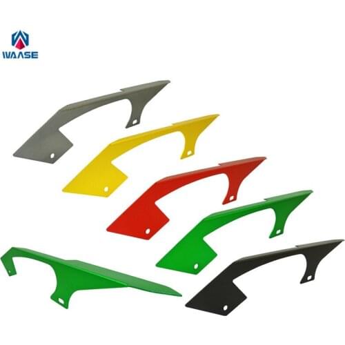 Waase Rear Back Drive Chain Guard Mud Cover Panel Shield Fairing Cowl Protector For Kawasaki Ninja ZX14 ZX14R ZX-14R 2006-2017