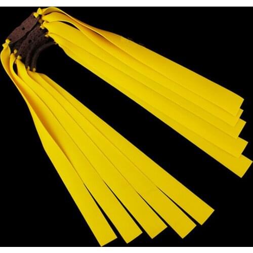 10pcs Pro Slingshot Flat ands Catapult Bungee Powerful High accuracy