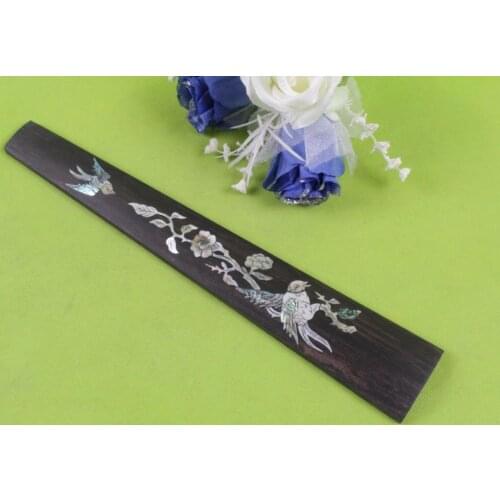 4/4 Violin Fingerboard Ebony wood Pearl Inlay violin parts/Accessories