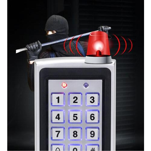 Standalone Access Controller RFID Access Control Keypad Waterproof Rainproof Cover digital panel Card Reader Door Lock System