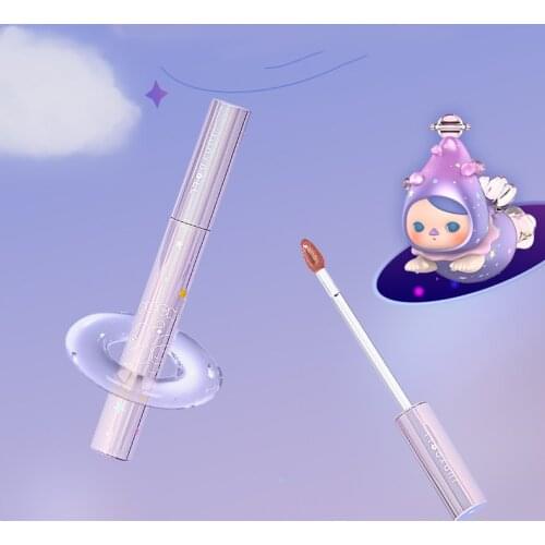Judydoll Pop Mart Series Lip Gloss Mirror Surface Women Beauty Cosmetic Lip Makeup Water Lip Tint Moisturizing Nourishing