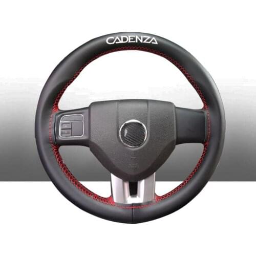 15 Inch Top Genuine Leather Steering Wheel Cover for Kia Cadenza Car Interior Accessories