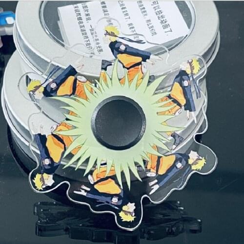 Dynamic Fingertip Spinner Stress Relief Toy Cartoon Anime Running Dynamic Hand Spinner top Decompression Toy Fidget Toys