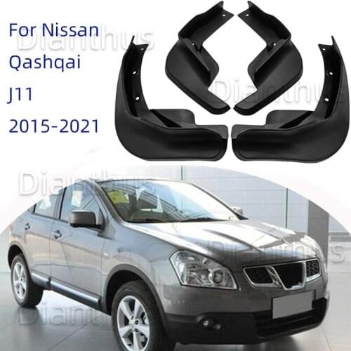 For Nissan Qashqai J11 2015 2016 2017 2018 2019 2020 2021 Car Mudguard Anti-splash Anti-Fouling Front Rear Fender Accessories