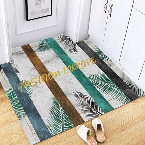 Hot Sale Anti-slip Doormat Carpet Living Room Bedroom Bathroom Kitchen Hallway Home Doormat Modern Style PVC Cuttable Mat Carpet