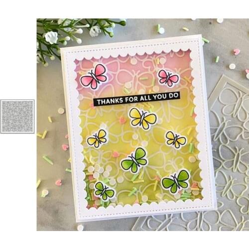 Butterfly Metal Cutting Stencil DIY Scrapbooking Easter Craft Embossing Making Stencil