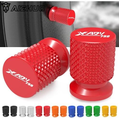Motorcycle CNC Aluminum XADV 750 Tyre Rim Air Port Cover FOR HONDA XADV750 2017-2020 Tire Valve Wheel Stem Cap Dustproof Covers