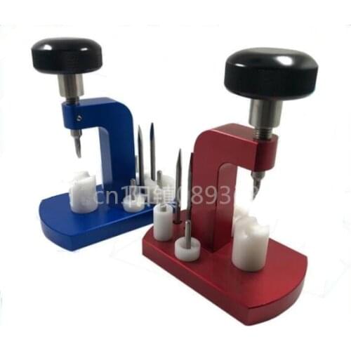 Watch Tool Set: Enhanced Watch Back Case Opening Machine Case Remover with 3 knives case back opener