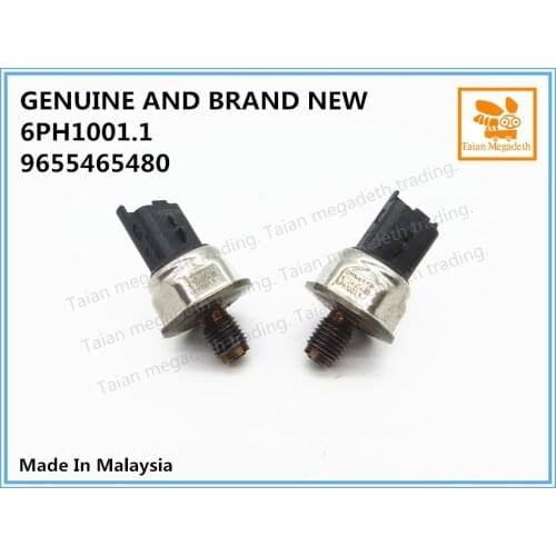 GENUINE AND BRAND NEW DIESEL COMMON RAIL FUEL PRESSURE SENSOR 6PH1001.1, 9655465480, 3M5Q-9D280-AC, 1447993