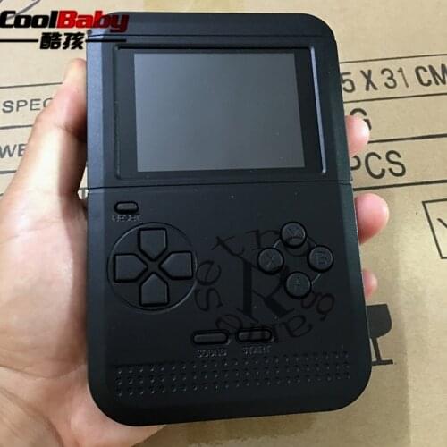 10pcs NEW Q1 Portable Retro Mini Handheld Game Console 8 bit 2.6 inch LCD Color Colour Children Game Player Built-in 300 games