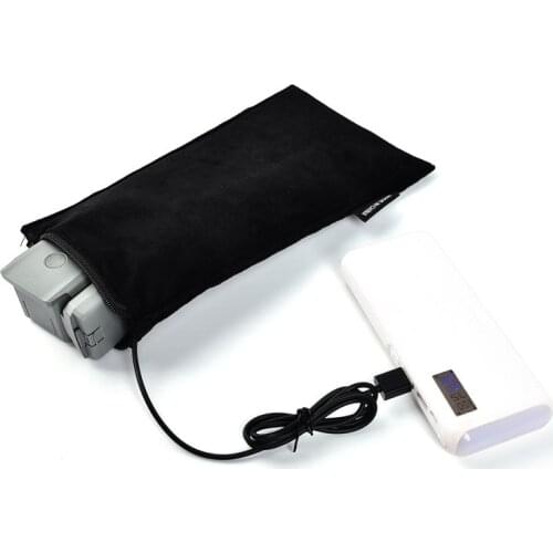 LiPo Battery Portable Heating Bag Explosion Resistant battery Bag For DJI Mavic Mini 2/AIR 2 Drone Battery heating Bag