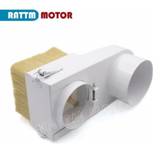65mm 80mm 100mm Spindle dust cover CNC Rounter Vacuum Cleaner Dust protection for CNC woodworking engraving machine dust removal