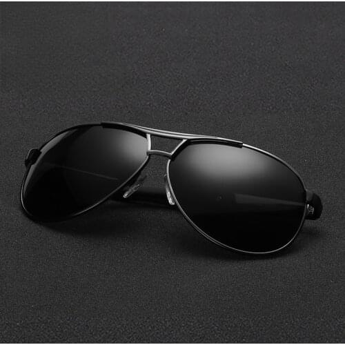 Mens Vintage Aviation Polarized Sunglasses Drivers Goggles Driving Sun Glasses Women Metal Frame oculos de sol masculino UV400