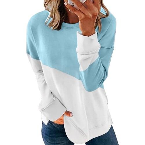 Sudadera Oversize Mujer 2021 Comfy Womens Clothing Patchwork Autumn Winter Tops 90s Harajuku Stylish Happy Young Girl Fashion