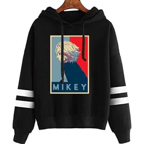 Tokyo Revengers Mikey Spring and Autumn Pullover Sweatshirt Cool Hoodie