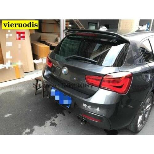 For F20 Carbon Fiber Rear Roof Spoiler window Wings For BMW 1 Series F20 116i 120i 118i M135i Spoiler 2012-2018 AC Style