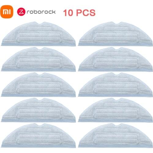 100%Original high quality 2/5/10 PCS Mop Cloth Side Brush For xiaomi T7 T7plus S7 For Roborock Vacuum Cleaner Accessories