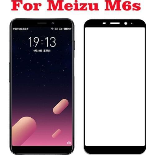 2PCS Full Cover Tempered Glass For Meizu M6s Screen Protector protective 9H Explosion Proof film For Meizu M6s mblu S6 glass