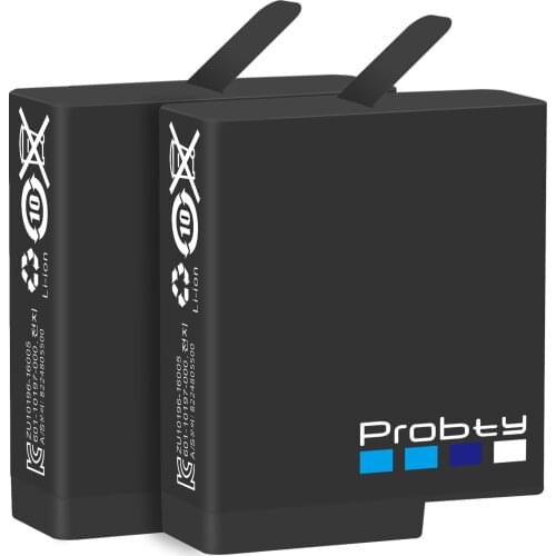 2Pcs Fully Decoded 1680mAh Battery for GoPro Hero5 Hero6 Hero7 black GoPro 6 Camera AHDBT-501 AHDBT 501 Gopro Hero 5