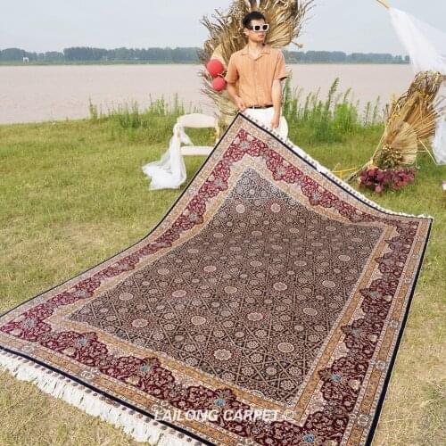 2x3m Persian silk home rugs decoration Chinese handmade carpet (YL0762A)