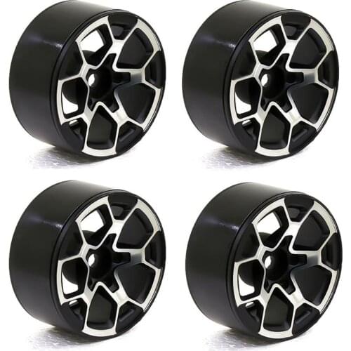 4PCS 140g/pcs Heavy RC Rock Crawler Metal 1.9" Wheel Rim for 1/10 TRX4 TRX6 YIKONG Axial SCX10 90046 90047 D90 TRAXXAS